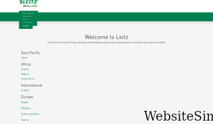leitz.com Screenshot