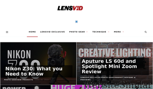 lensvid.com Screenshot