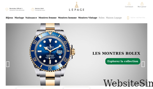 lepage.fr Screenshot