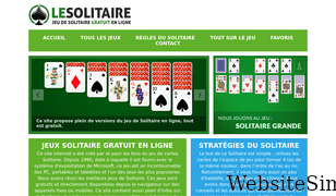 lesolitaire.fr Screenshot