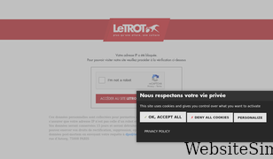 letrot.com Screenshot