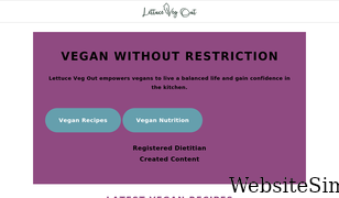 lettucevegout.com Screenshot