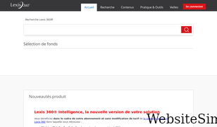 lexis360.fr Screenshot
