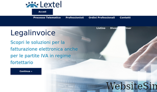 lextel.it Screenshot