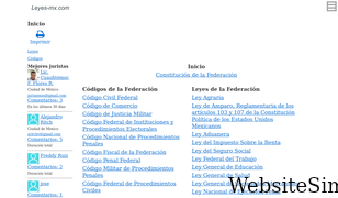 leyes-mx.com Screenshot