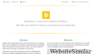 liberapay.com Screenshot