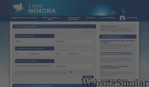 libramemoria.com Screenshot