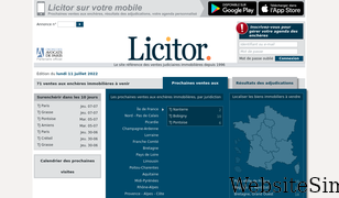 licitor.com Screenshot