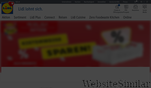 lidl.ch Screenshot