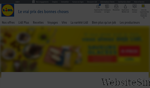 lidl.fr Screenshot