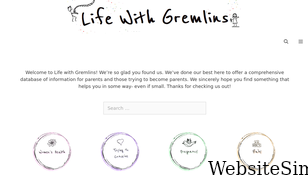 lifewithgremlins.com Screenshot