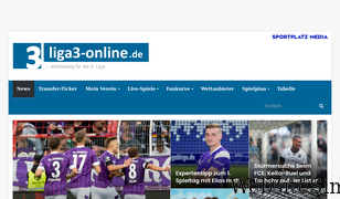 liga3-online.de Screenshot