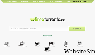 limetorrents.pro Screenshot