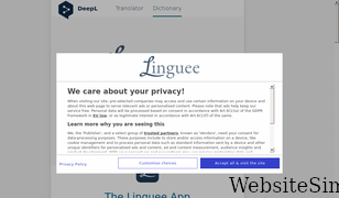 linguee.com Screenshot