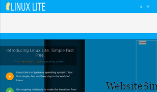 linuxliteos.com Screenshot