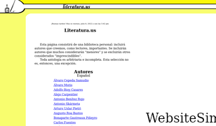 literatura.us Screenshot