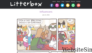 litterboxcomics.com Screenshot
