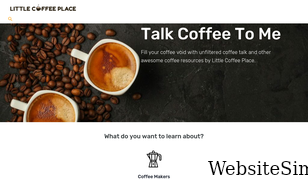 littlecoffeeplace.com Screenshot