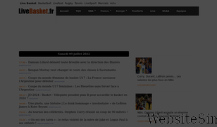 livebasket.fr Screenshot