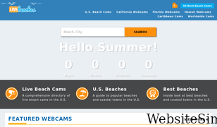 livebeaches.com Screenshot
