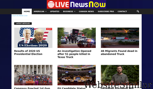 livenewsnow.com Screenshot