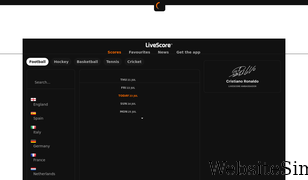 livescore.com.tr Screenshot