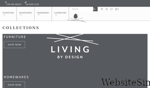 livingbydesign.net.au Screenshot