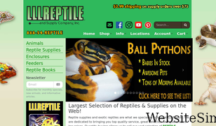 lllreptile.com Screenshot