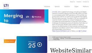 lntinfotech.com Screenshot
