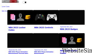 lockercodes.io Screenshot