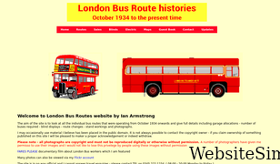 londonbuses.co.uk Screenshot