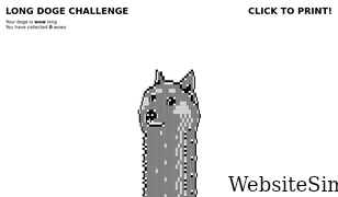 longdogechallenge.com Screenshot