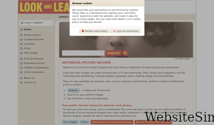 lookandlearn.com Screenshot