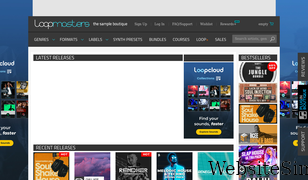 loopmasters.com Screenshot