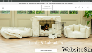 lordsandlabradors.co.uk Screenshot