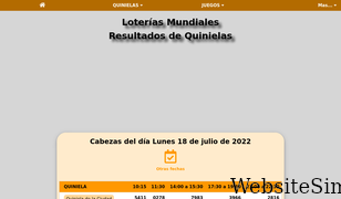 loteriasmundiales.com.ar Screenshot
