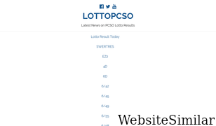 lottopcso.com Screenshot