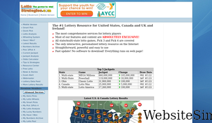 lottostrategies.com Screenshot