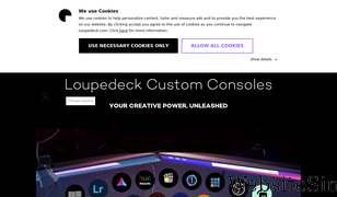 loupedeck.com Screenshot