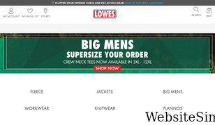 lowes.com.au Screenshot