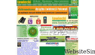 lowiecki.pl Screenshot