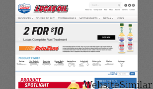 lucasoil.com Screenshot