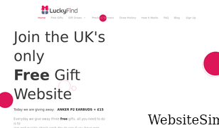 luckyfind.com Screenshot