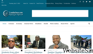 lusakatimes.com Screenshot