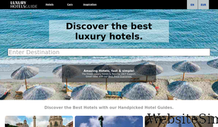luxuryhotelsguides.com Screenshot