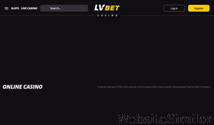 lvbet.com Screenshot