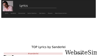 lyrics-letra.com Screenshot