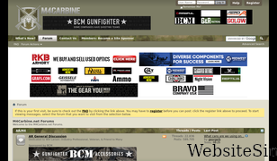 m4carbine.net Screenshot