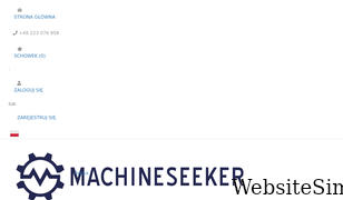 machineseeker.pl Screenshot