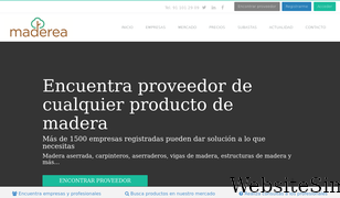 maderea.es Screenshot